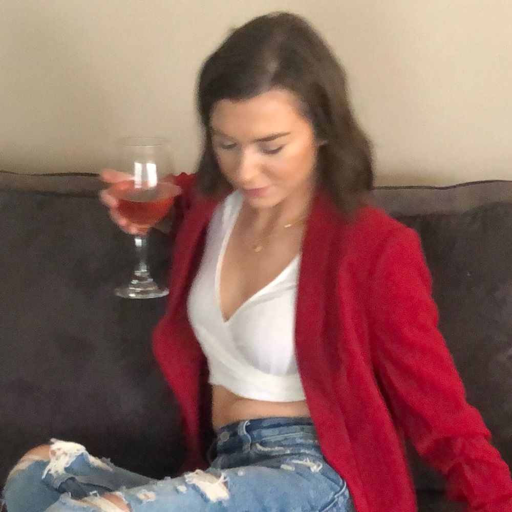 White crop top